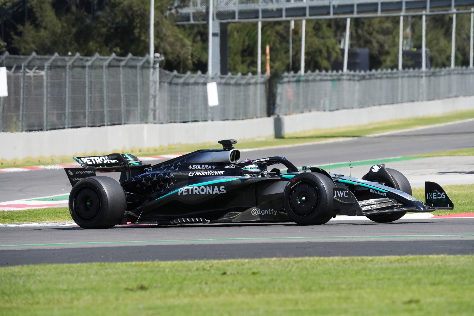 Final day of Pirelli testing: Bottas and Vesti on track