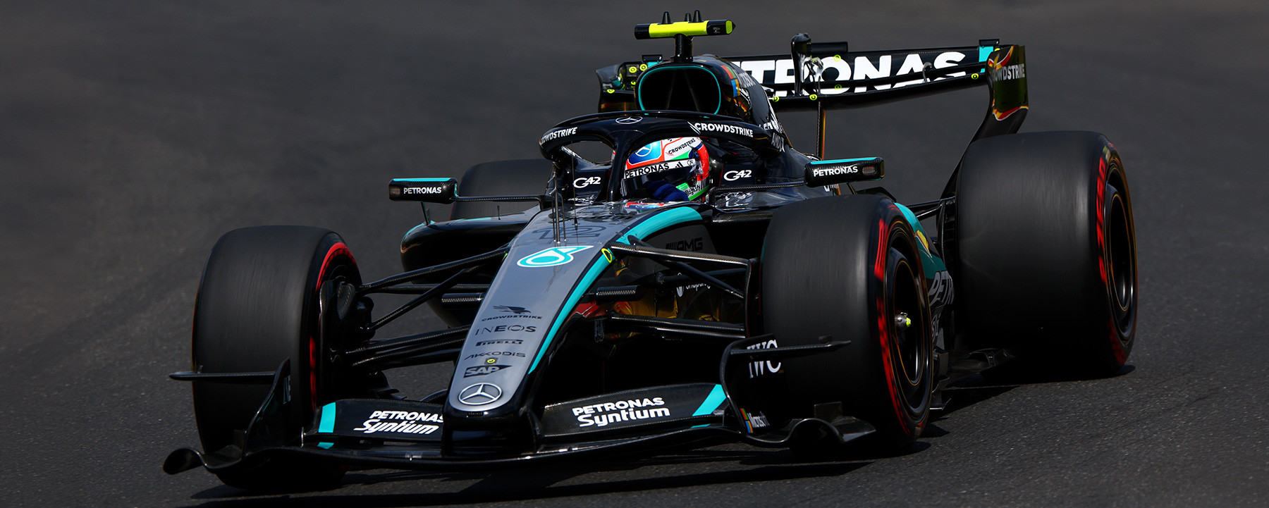 Antonelli on pole at Spa-Francorchamps