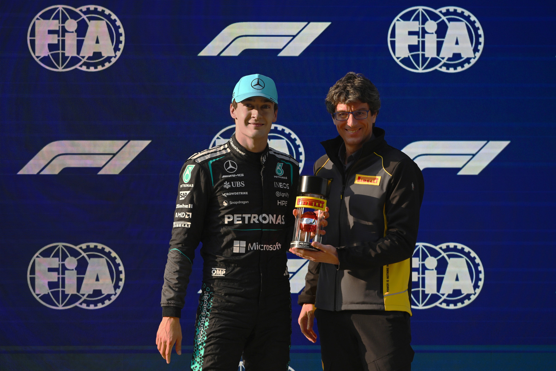 George Russell takes first Sprint Qualifying pole of 2026
