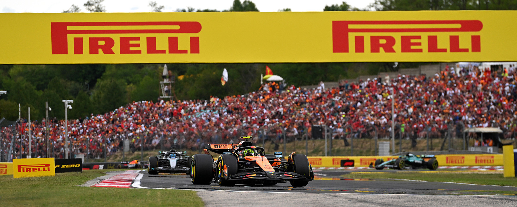 200 up for McLaren in Budapest