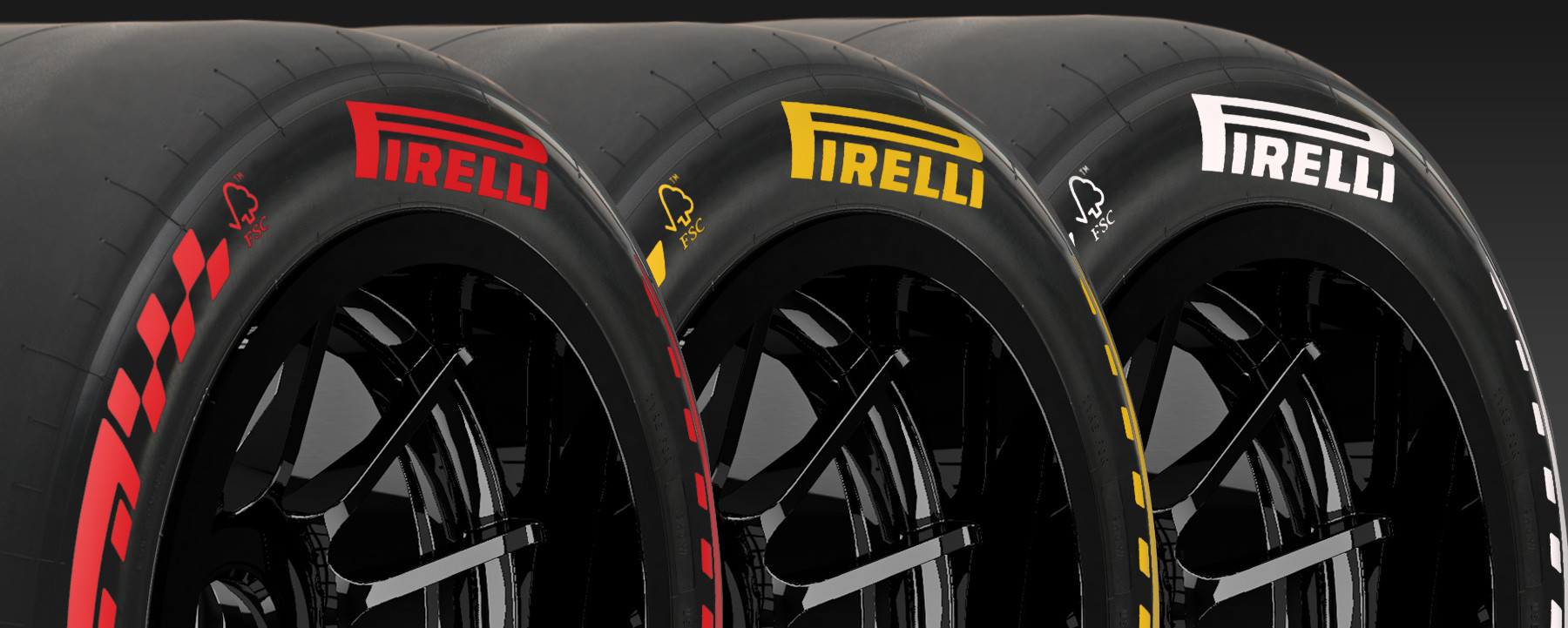 Complete F1 tyre range for the first three Grands Prix of 2026