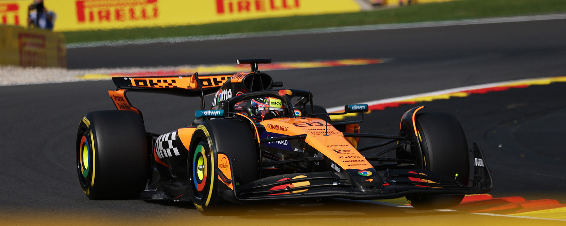 Piastri com uma pole recorde em Spa