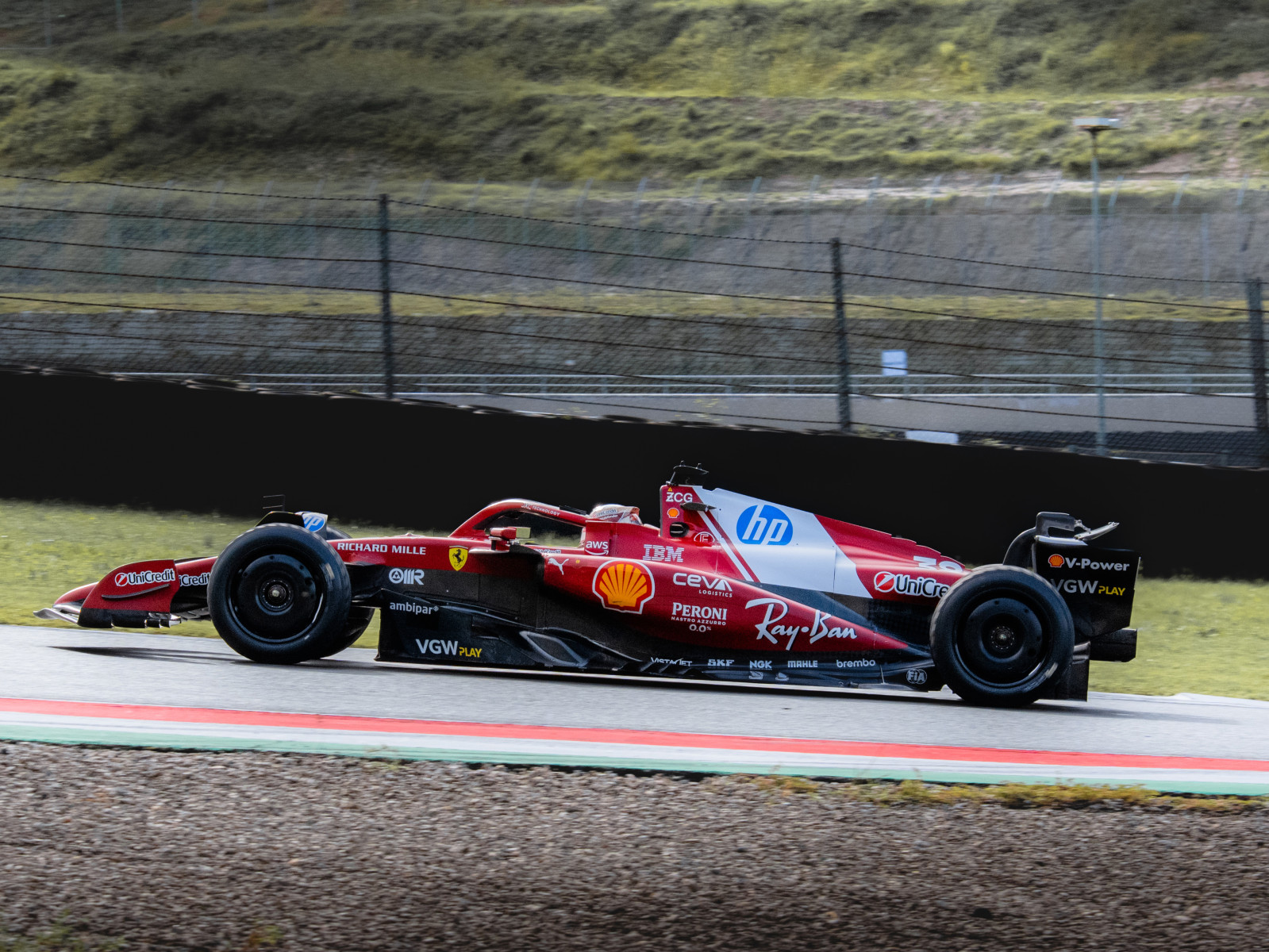 Once again, rain affects Mugello testing