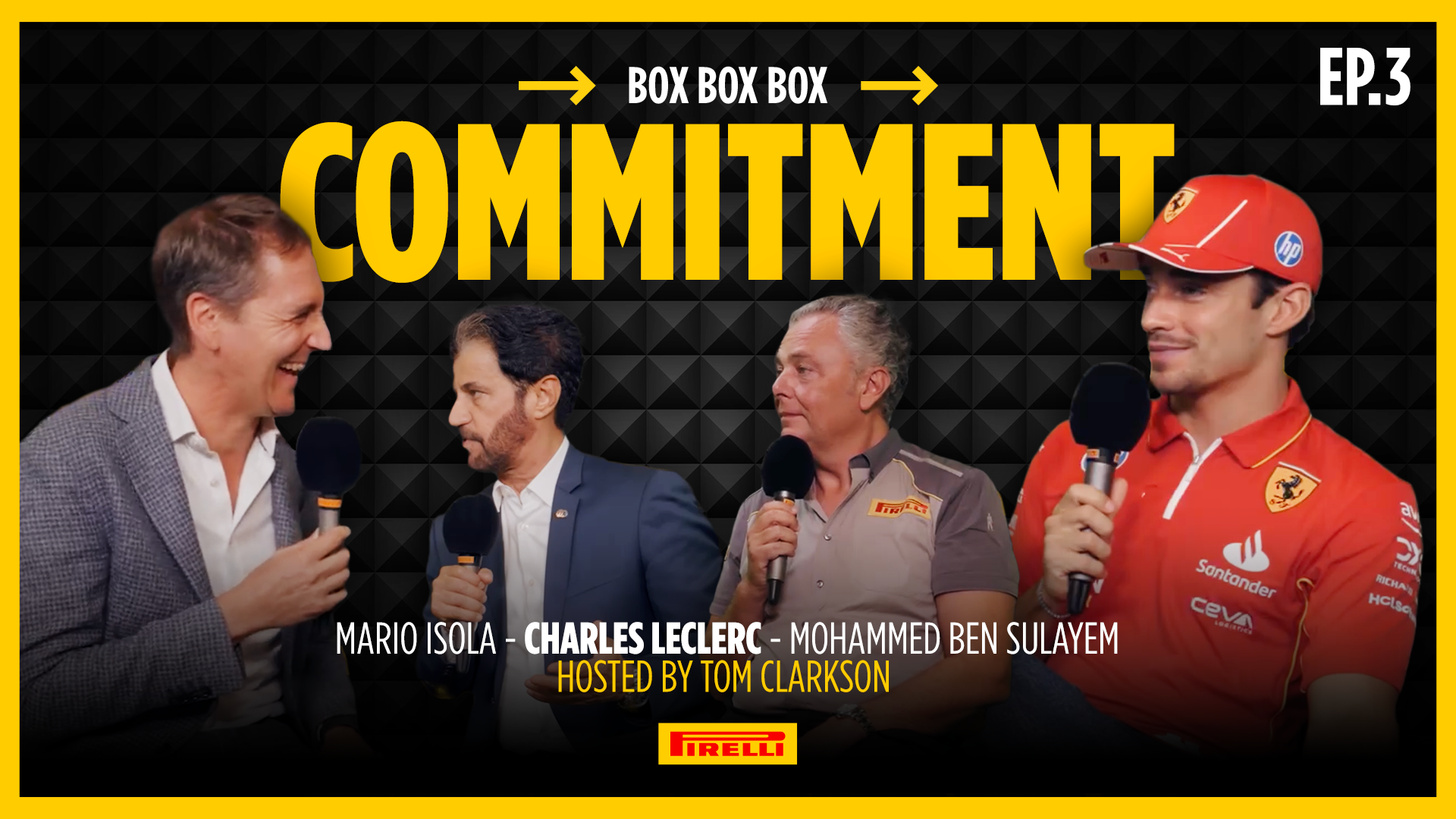 The third episode of “Box Box Box” the Pirelli Formula 1 vodcast is now ...