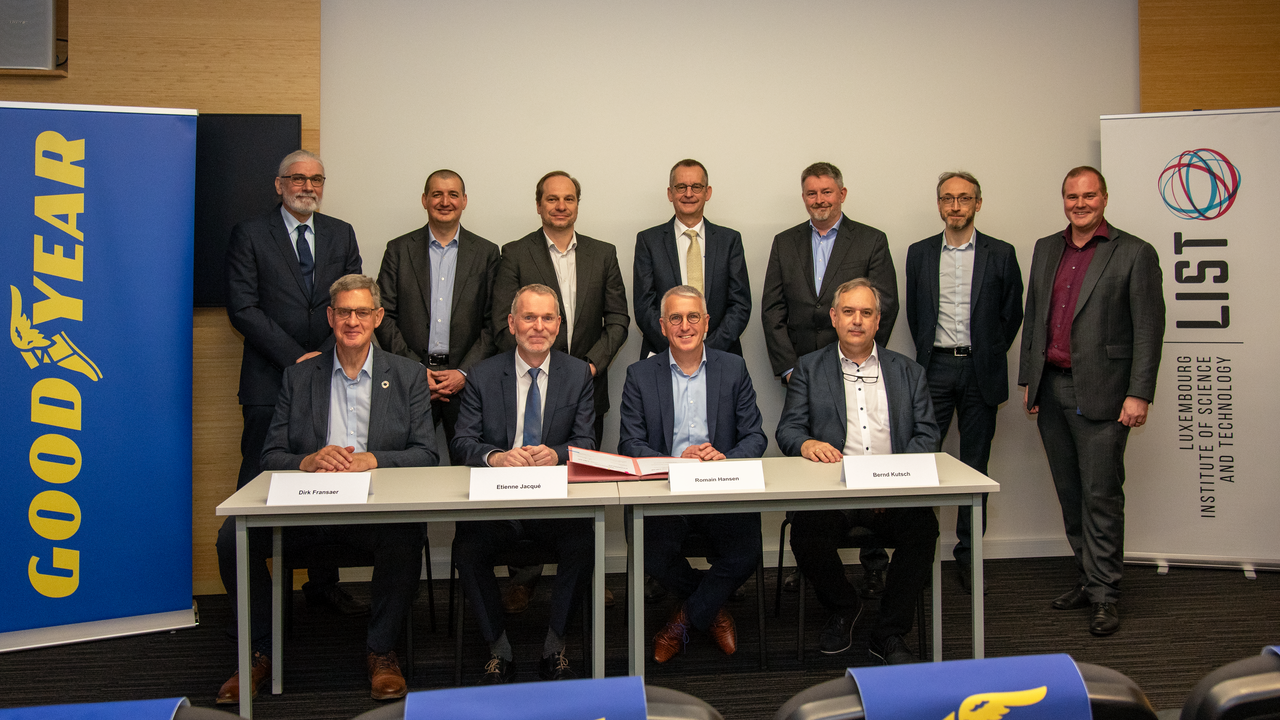 Luxembourg Institute of Science and Technology and Goodyear launch ...