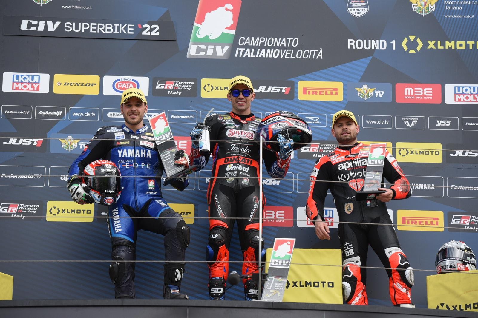 Dunlop embarks on CIV Superbike supply in opening round at Misano