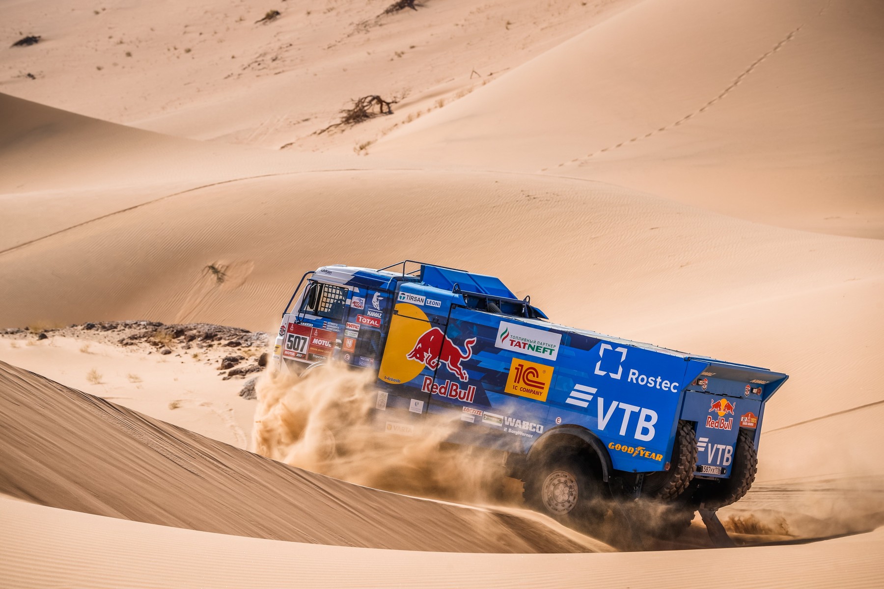 Dakar 21 Kamaz Master On Goodyear Offroad Ord Tyres
