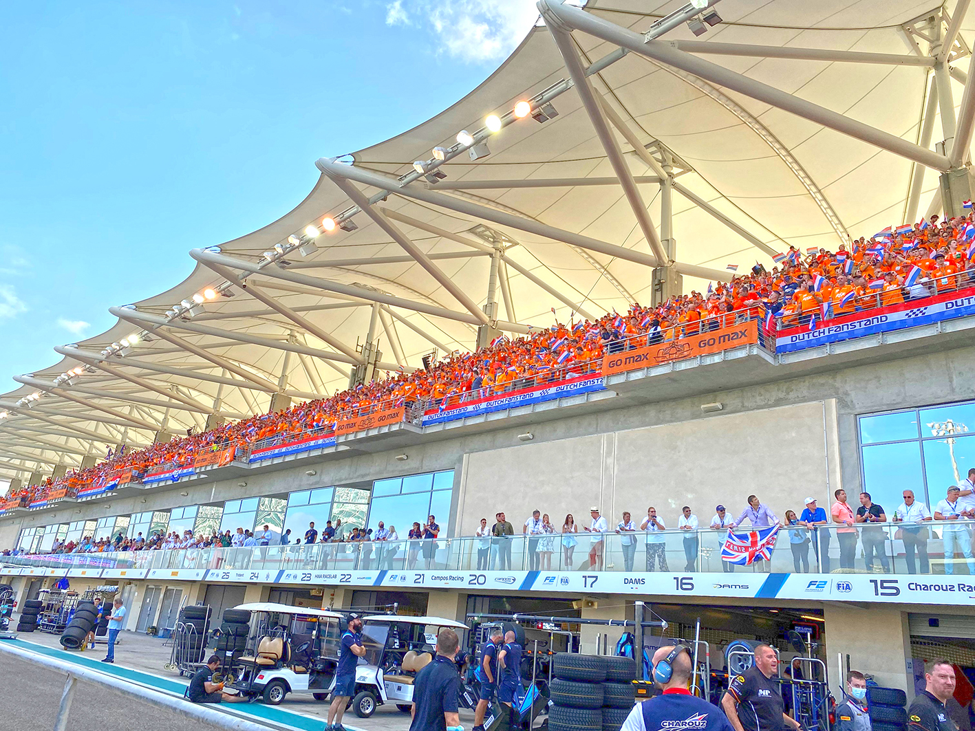 Volgeboekte oranjetribune voor 4.500 racefans in Abu Dhabi