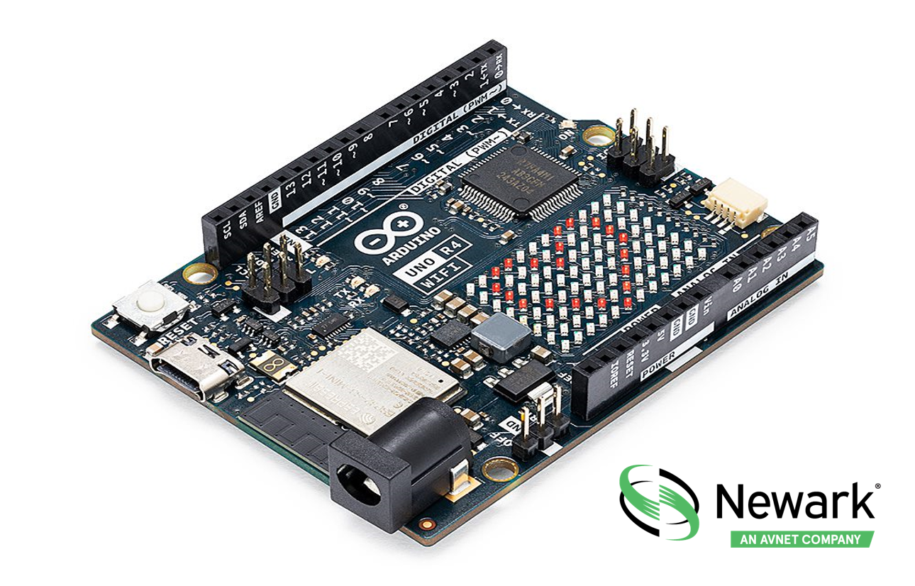 New Arduino UNO R4 open-source electronics platform available from Newark