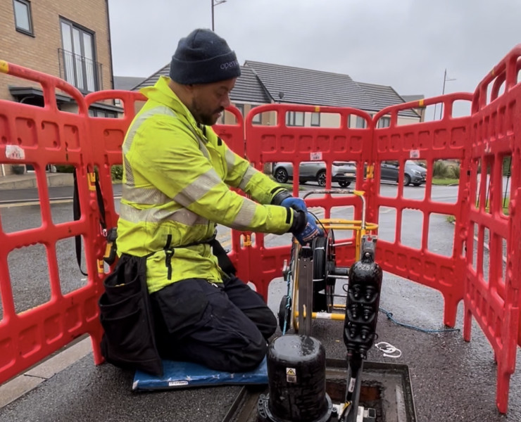 Openreach Engineer Ian Dunnaway