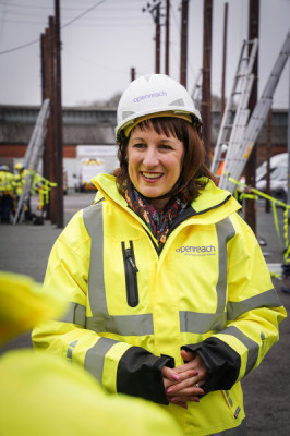 Rachel Reeves Openreach