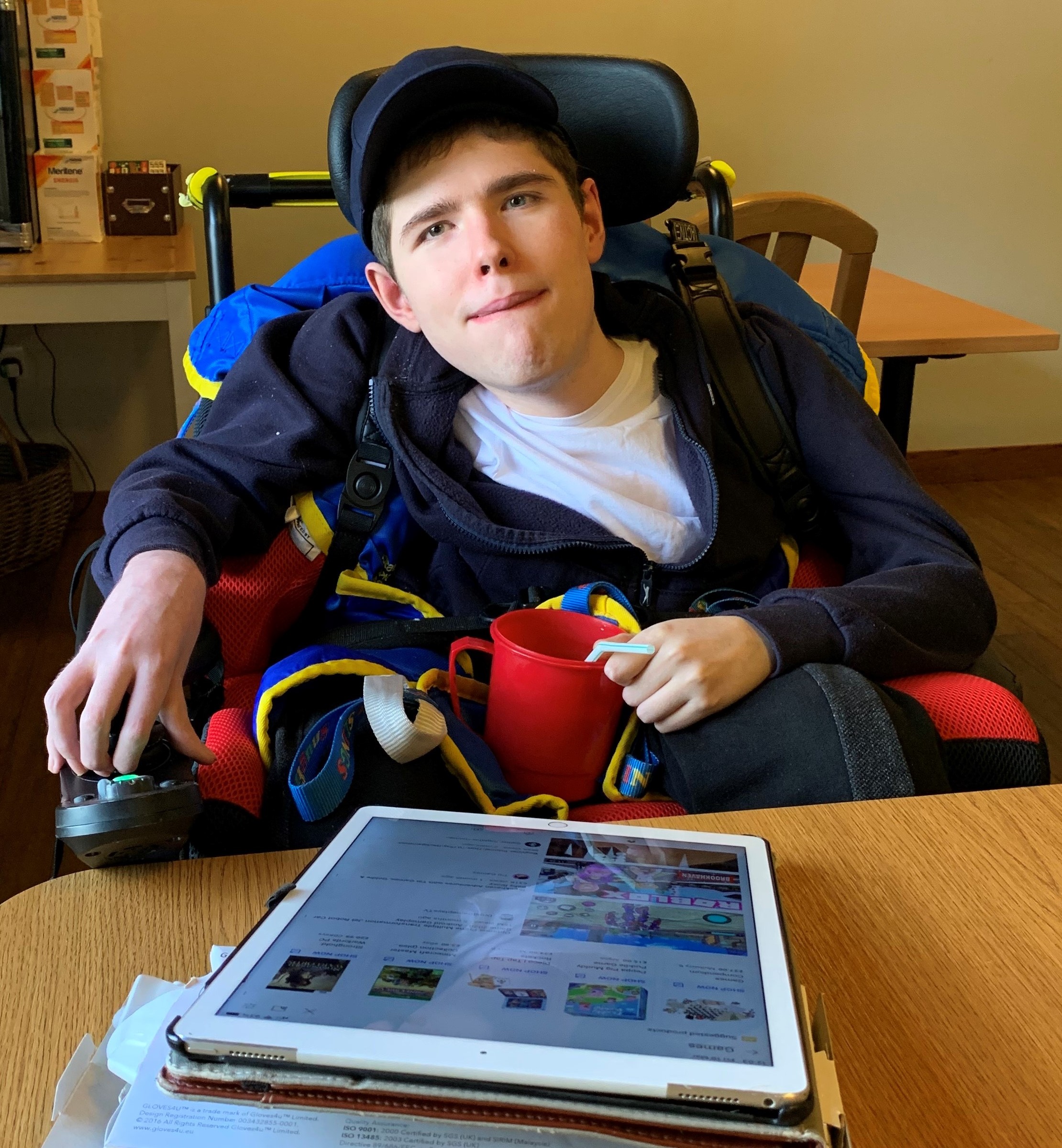 Virtual visits for care home residents