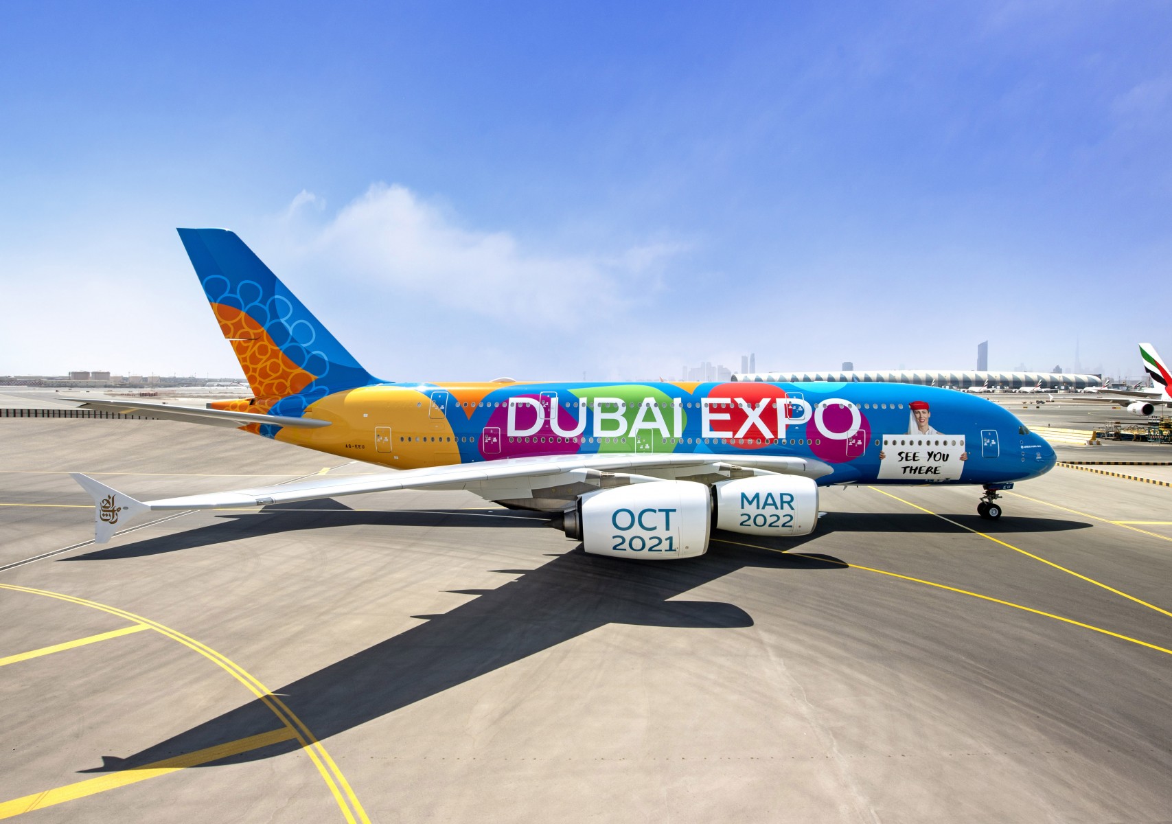 Emirates Announces A380 Flypast Over Dubai Emirates Announces A380 Flypast Over Dubai