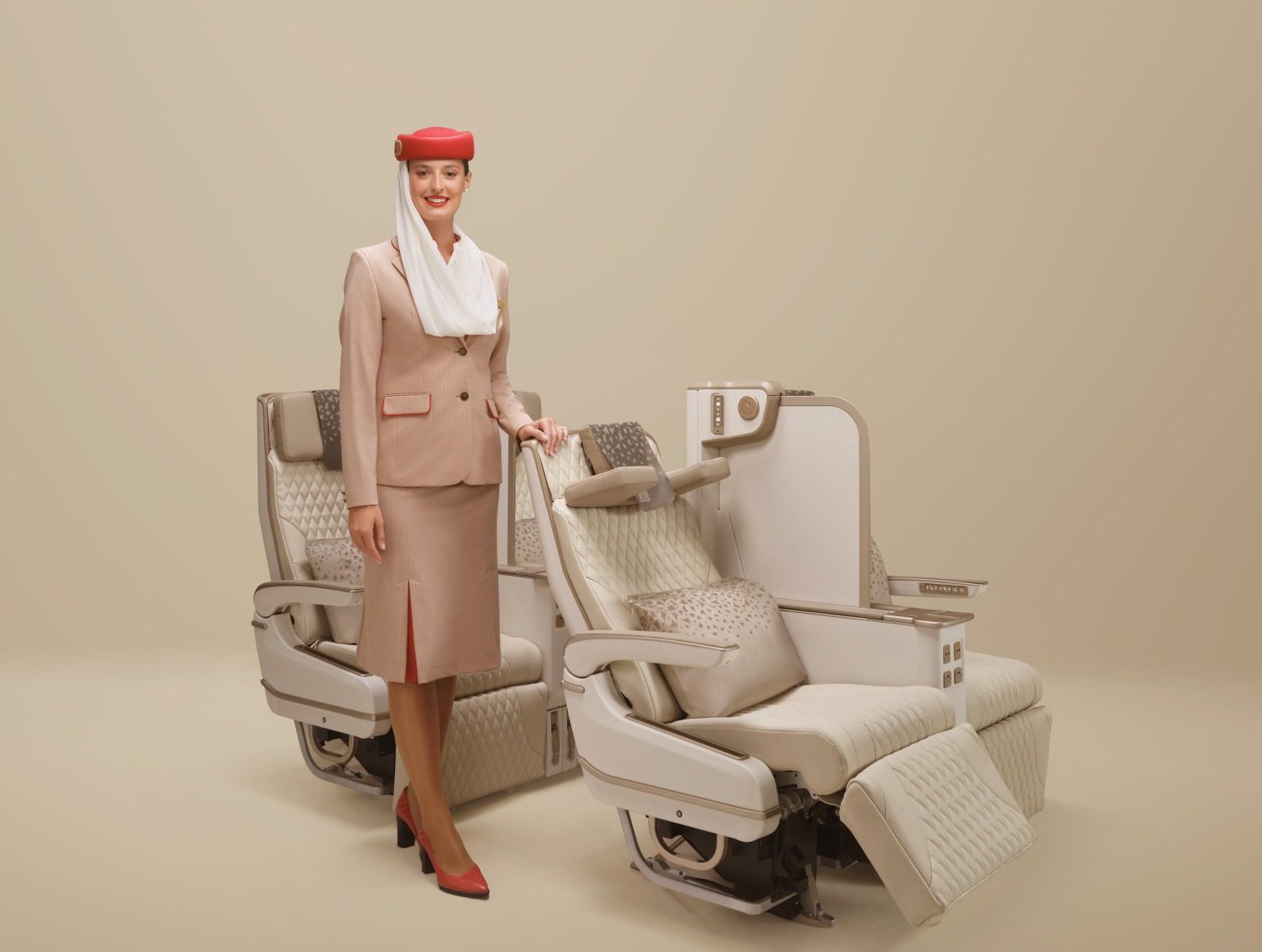 Emirates unveils world-first Premium Economy seat with privacy screen