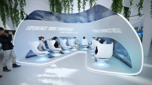 Emirates offers a sneak peek inside its Expo 2020 pavilion