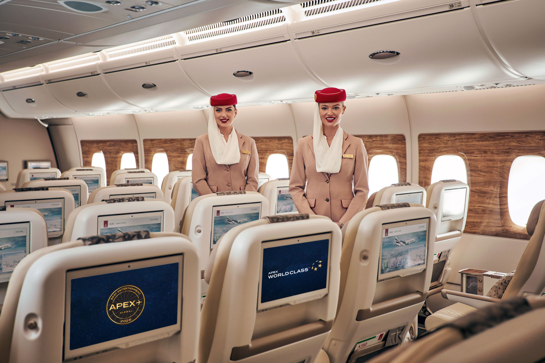 Emirates’ takes home 2 global accolades at the 2026 APEX awards Emirates’ takes home 2 global accolades at the 2026 APEX awards