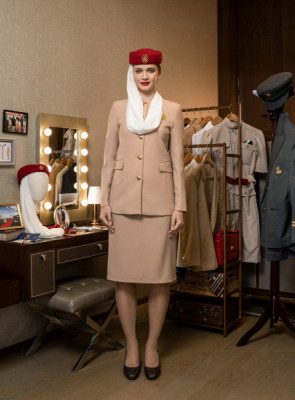 1997 - Emirates Cabin Crew uniform