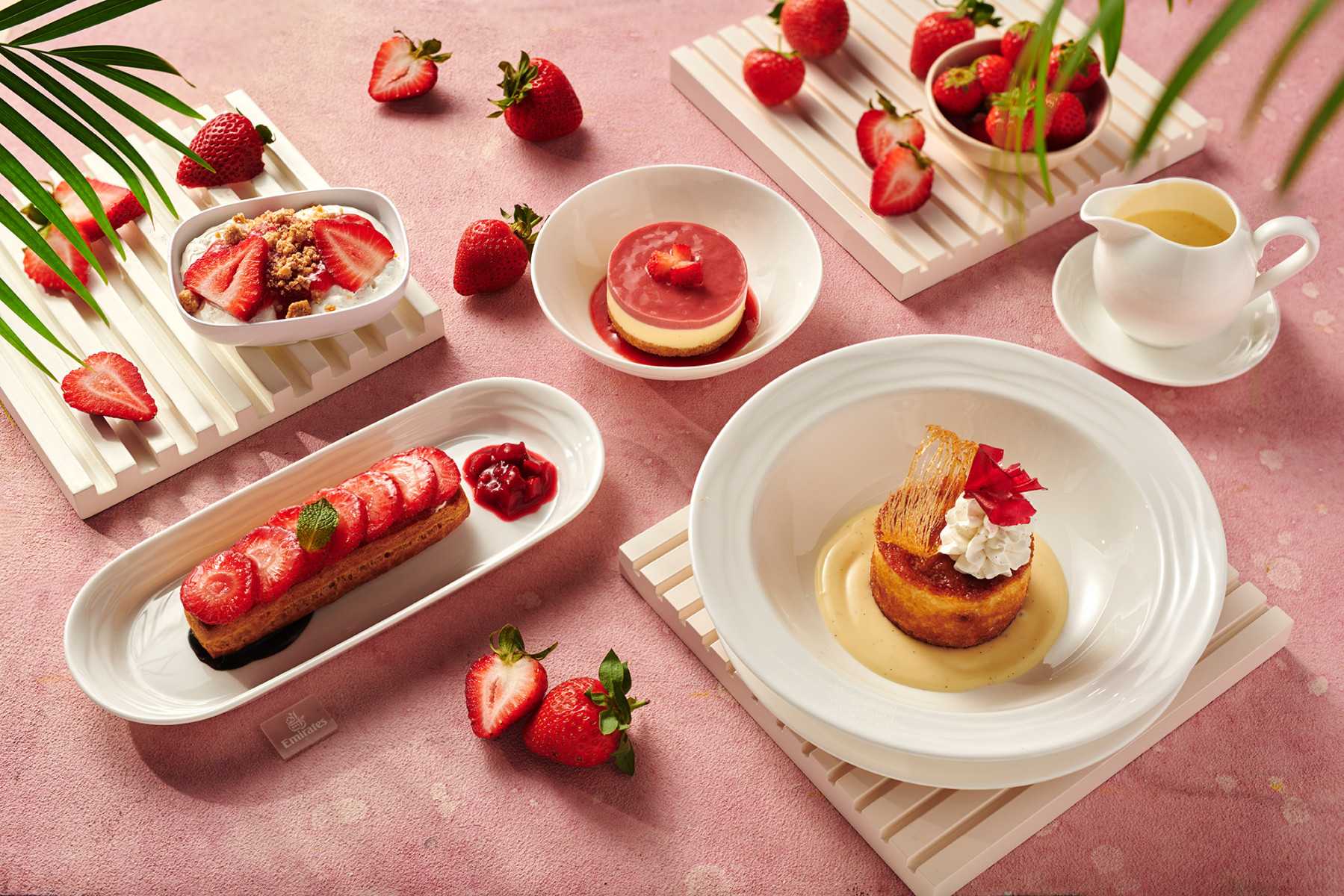 Strawberry season has arrived and to celebrate the quintessential British summer fruit, Emirates is launching a new seasonal strawberry menu on flights between Dubai and the UK this July.