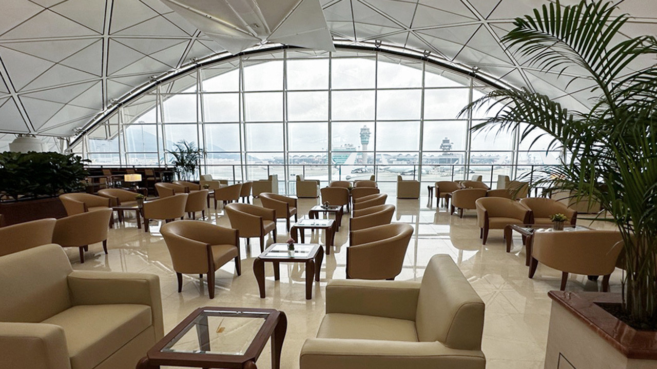 The Emirates Lounge — seating area