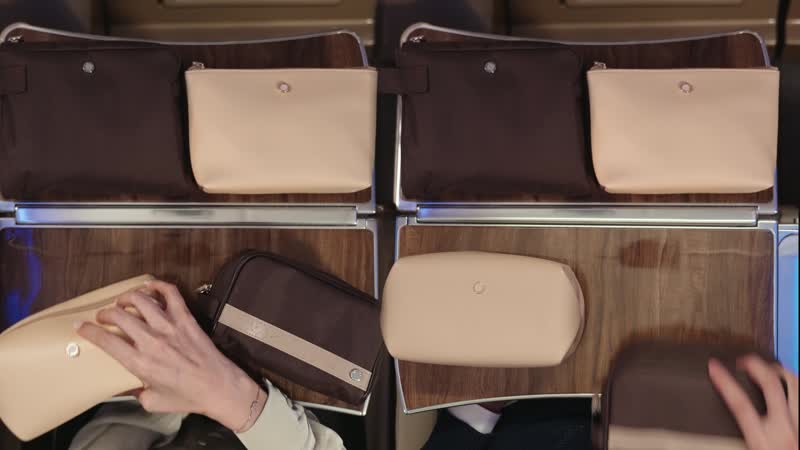 Emirates' New First and Business Class Bvlgari Amenity Kits