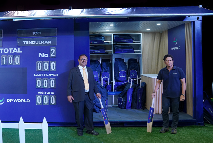 DP World, ICC and Sachin Tendulkar join forces by launching a global