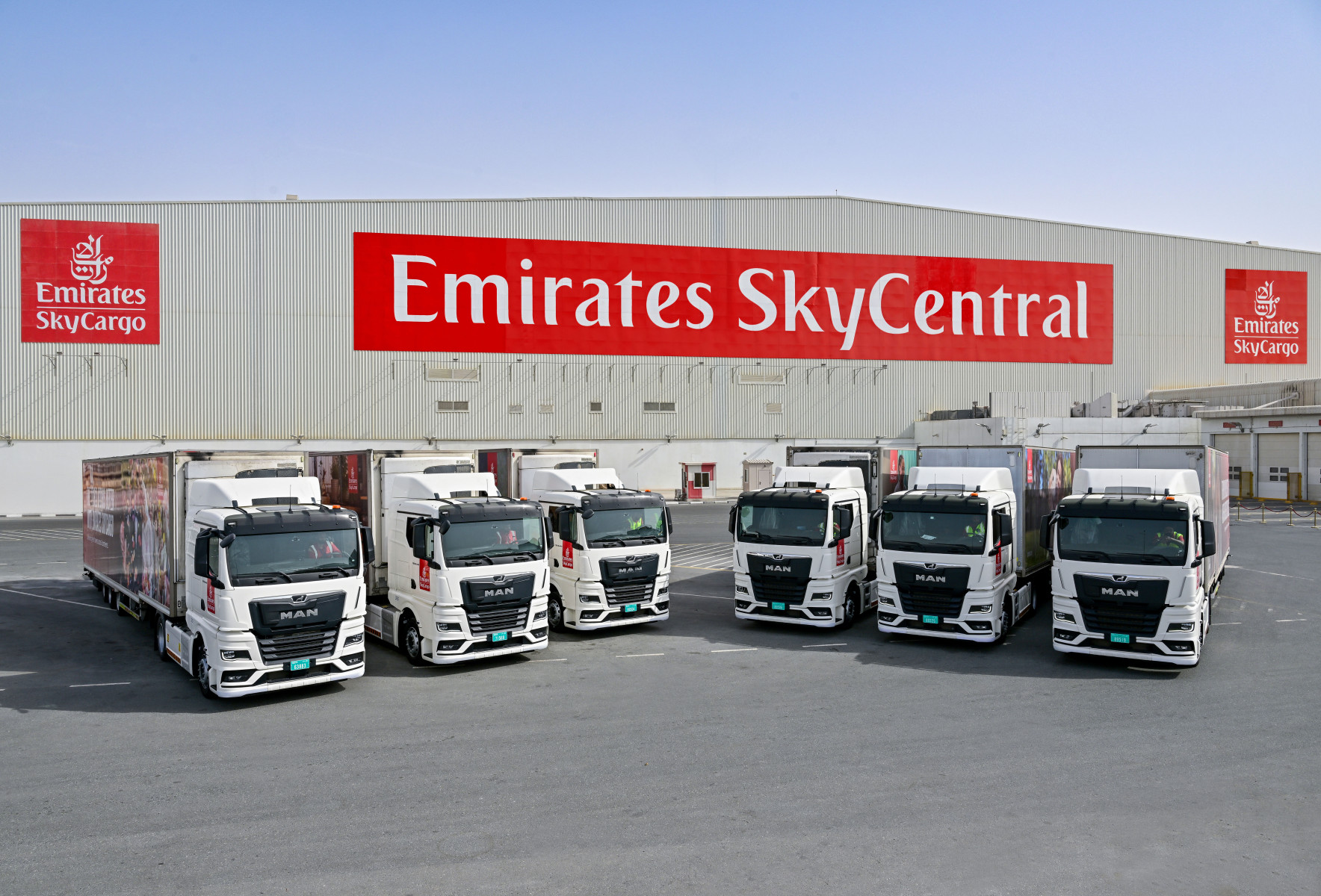 Emirates SkyCargo upgrades road fleet with Euro 6 trucks