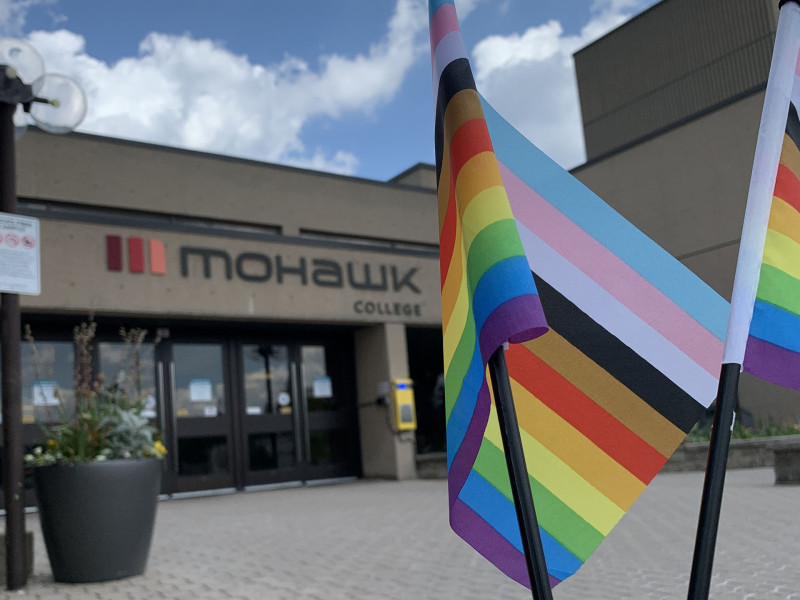 pride-flags-Mohawk-College