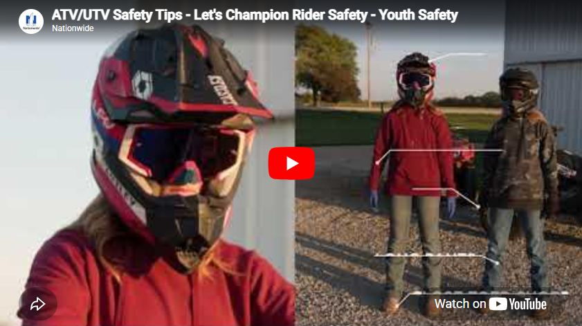 atv utv youth safety
