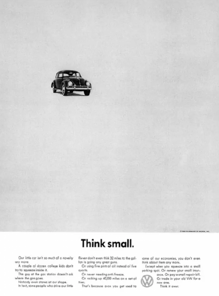 VW think small secret 3