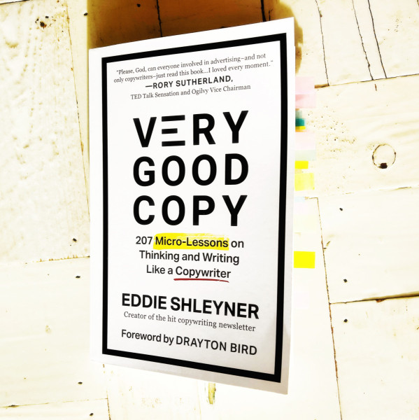 Very good copy - Eddie Shleyner