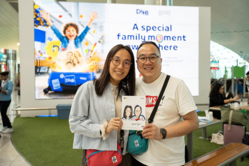 DXB hosts live caricature experience for International Day of Families