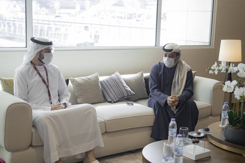 HE Saeed Al Nazari and HE Jamal Al-Hai