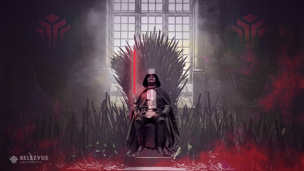 Darth on thrown Jessica Omer (1)