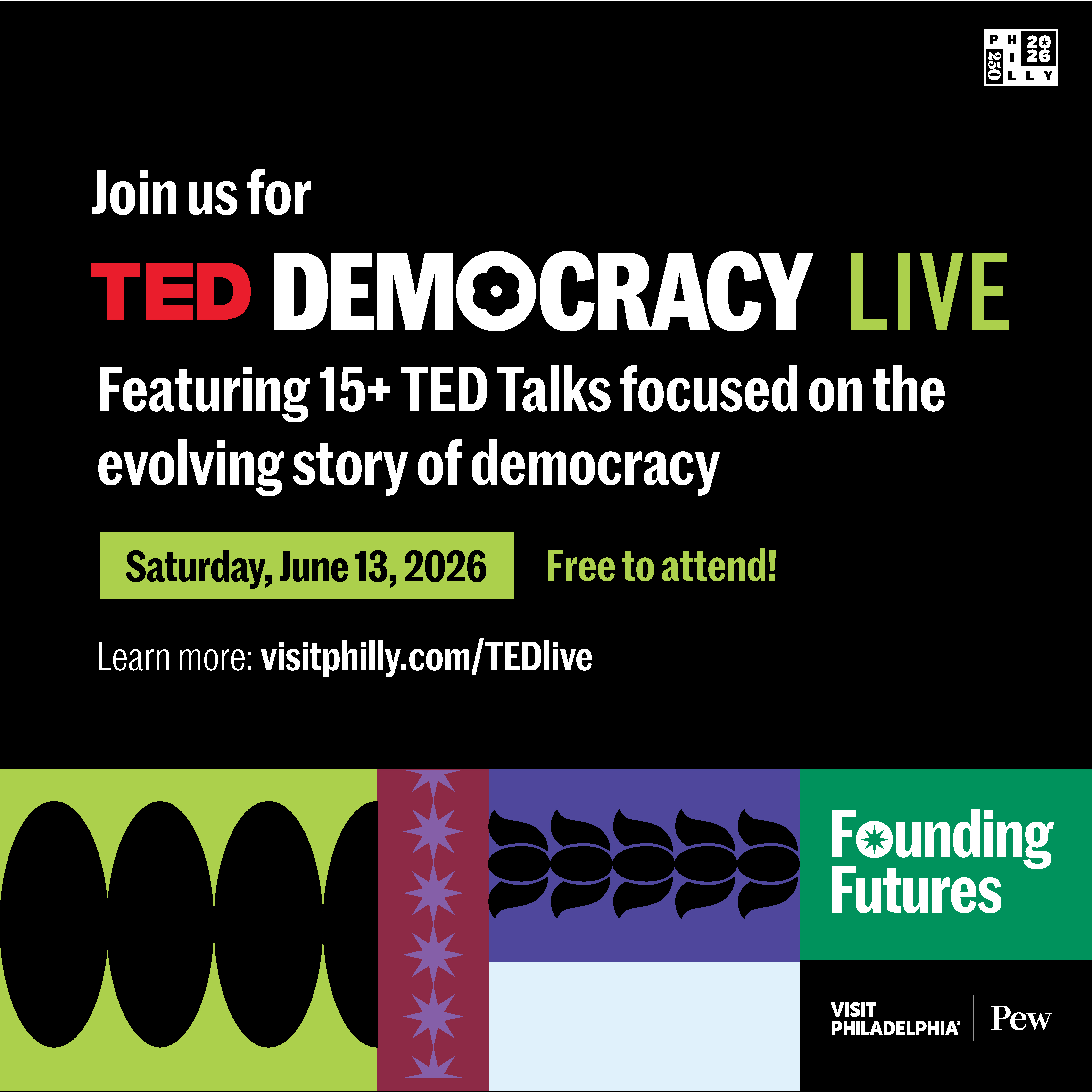 ALA TED Live Digital Graphics_TED DEM LIVE_Digital_1080X1080