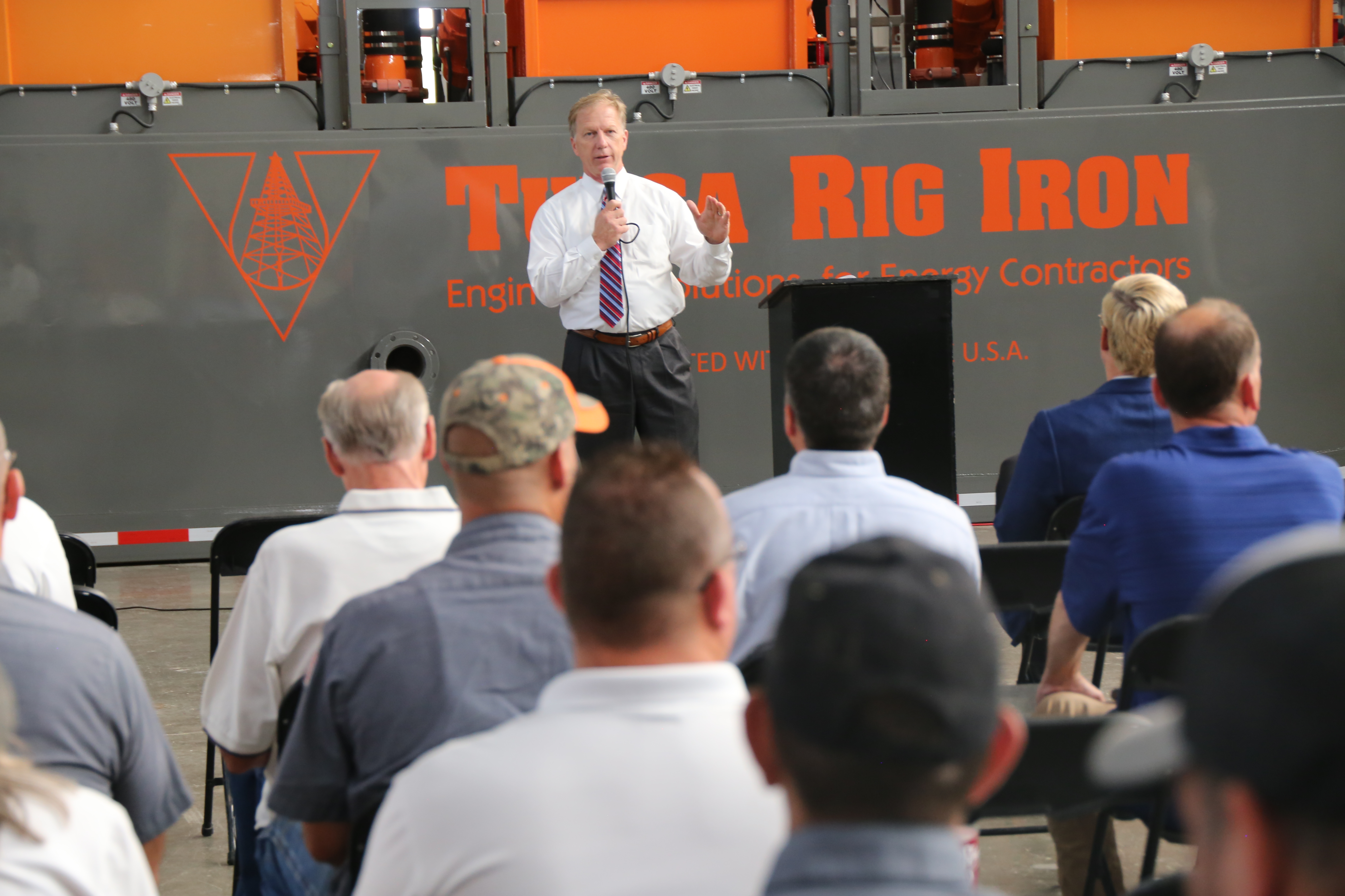 U.S. Rep. Hern Visits Tulsa Equipment Manufacturers Tulsa Rig Iron and ...