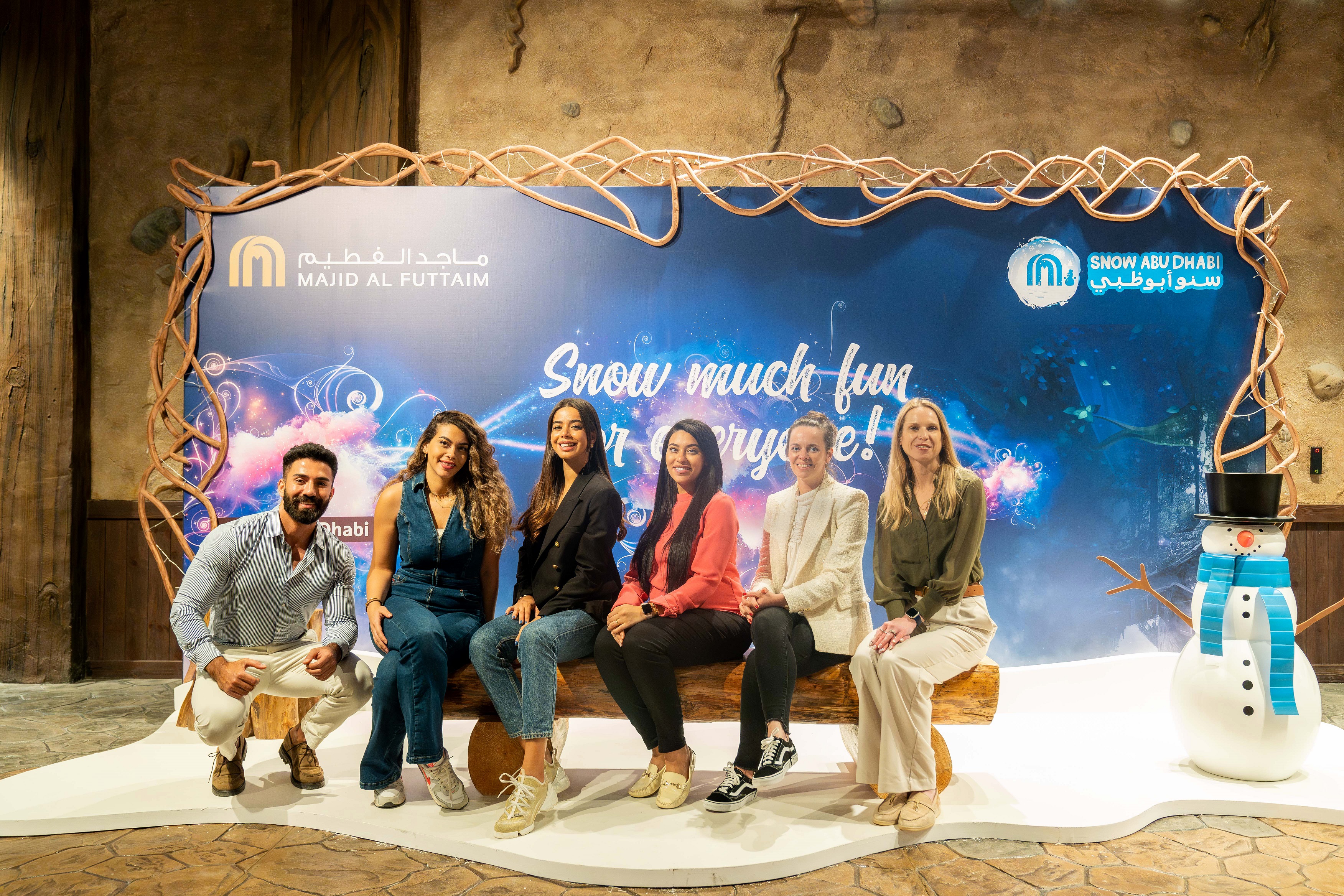 Gambit Team with Niamh Queeney, Majid Al Futtaim Entertainment