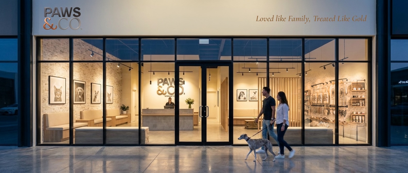 Paws&Co Clinic front