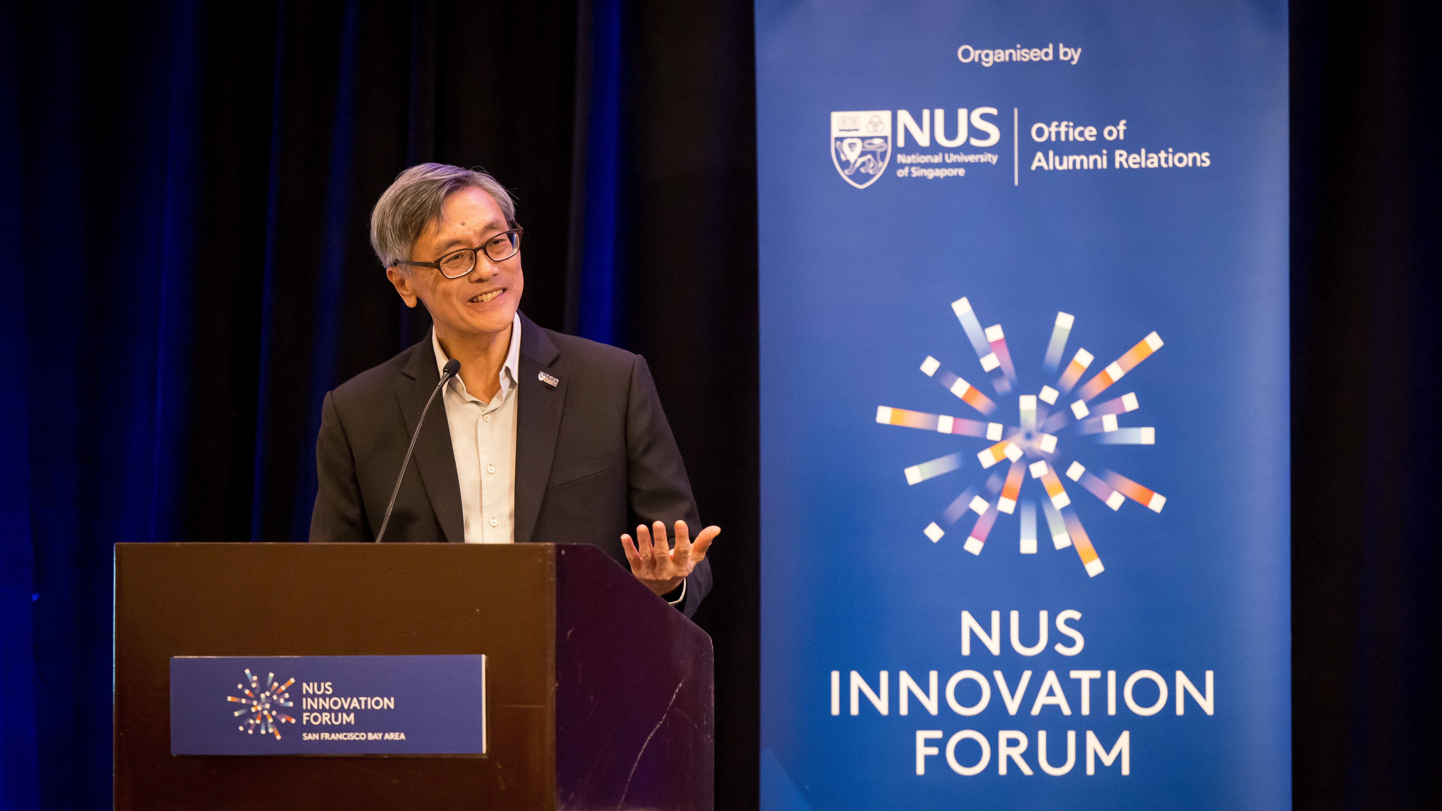 Roby Tan AI and tech ideas take flight at NUS’ first Bay Area forum
