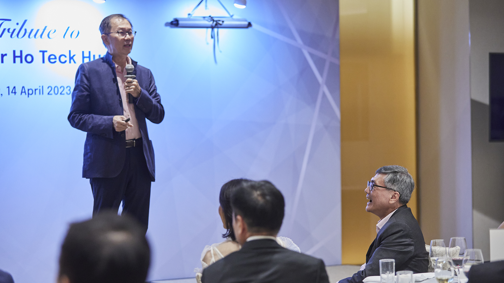 Professor Ho Teck Hua conferred NUS University Professorship at tribute