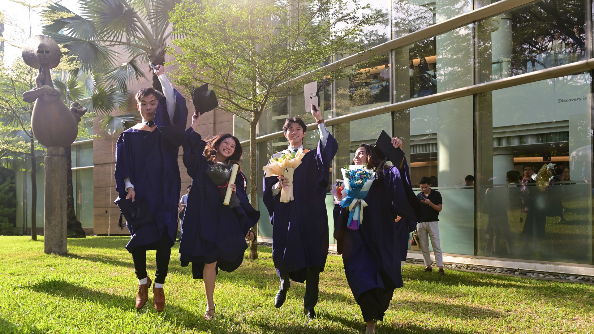 NUS graduates command higher starting salaries and maintain strong  employment rates amid global uncertainties