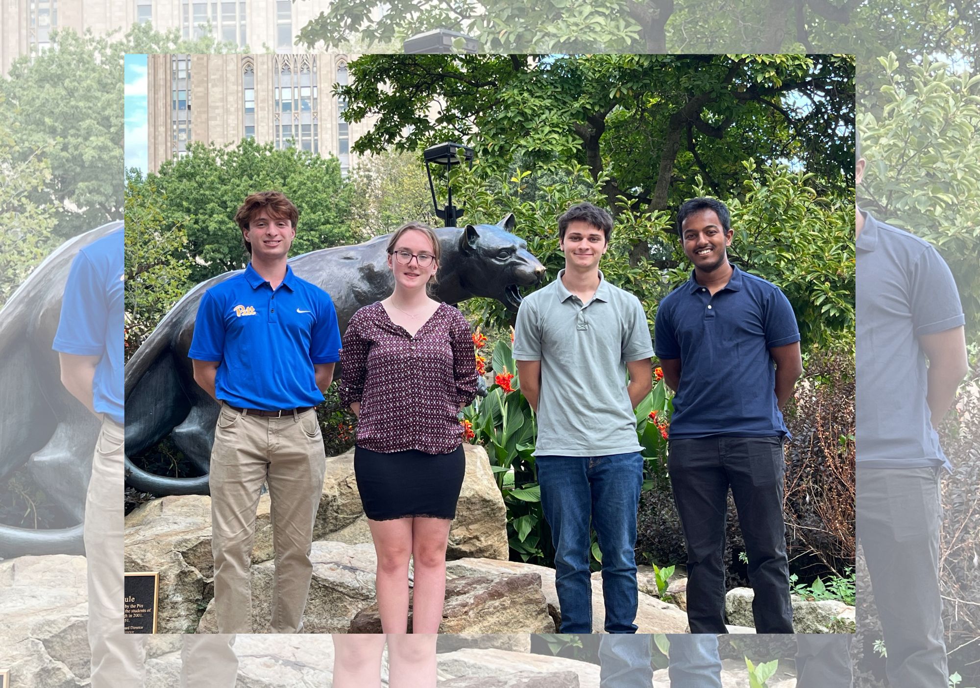 Four Pitt Engineering Students Selected to Attend the 2025 Naval Academy Science and Engineering Conference