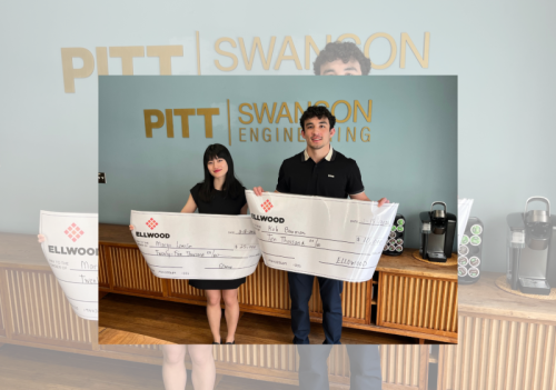 Two Pitt Materials Science Students Receive Ellwood Scholarships