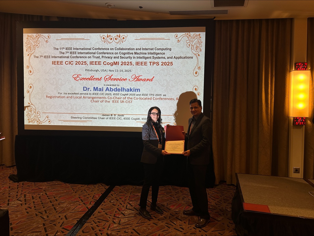 Pitt’s Mai Abdelhakim Receives IEEE Excellent Service Award