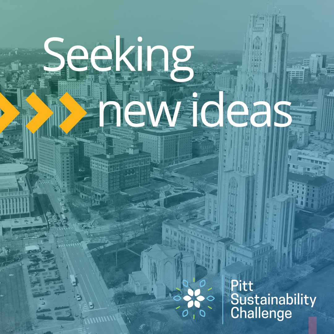Pitt Announces the Pitt Sustainability Challenge