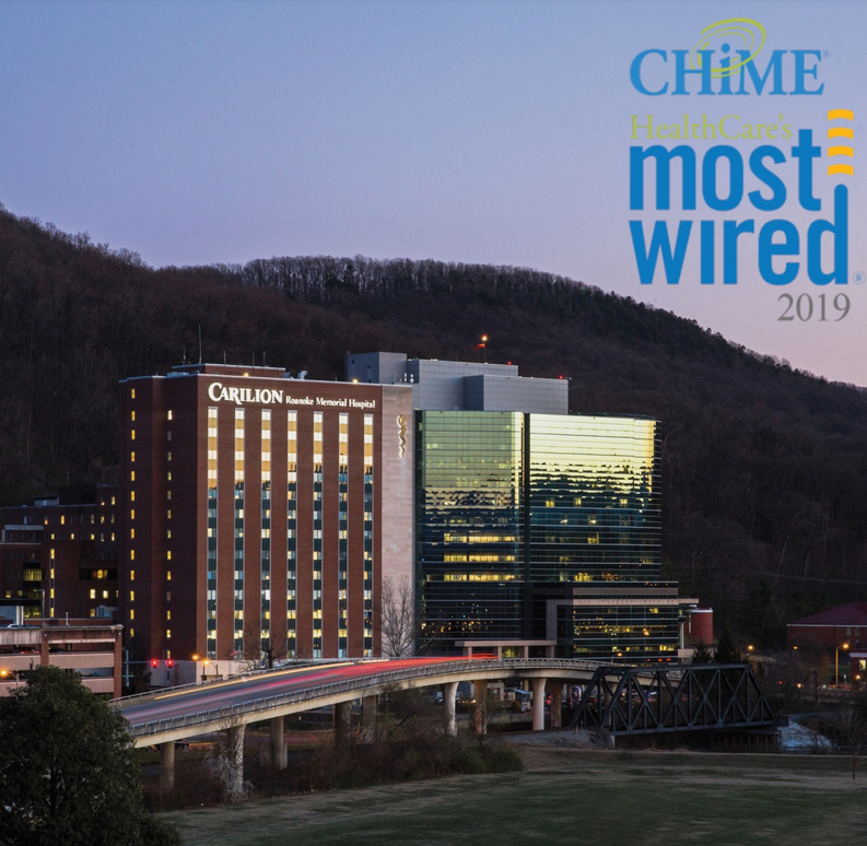 Carilion Clinic Earns 2019 CHIME HealthCare’s Most Wired Recognition