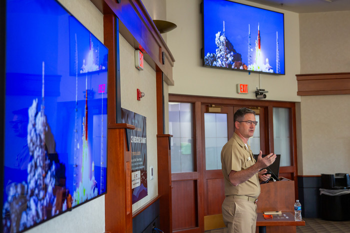Capt. Brendan Bryen, MD, of the US Navy Reserve