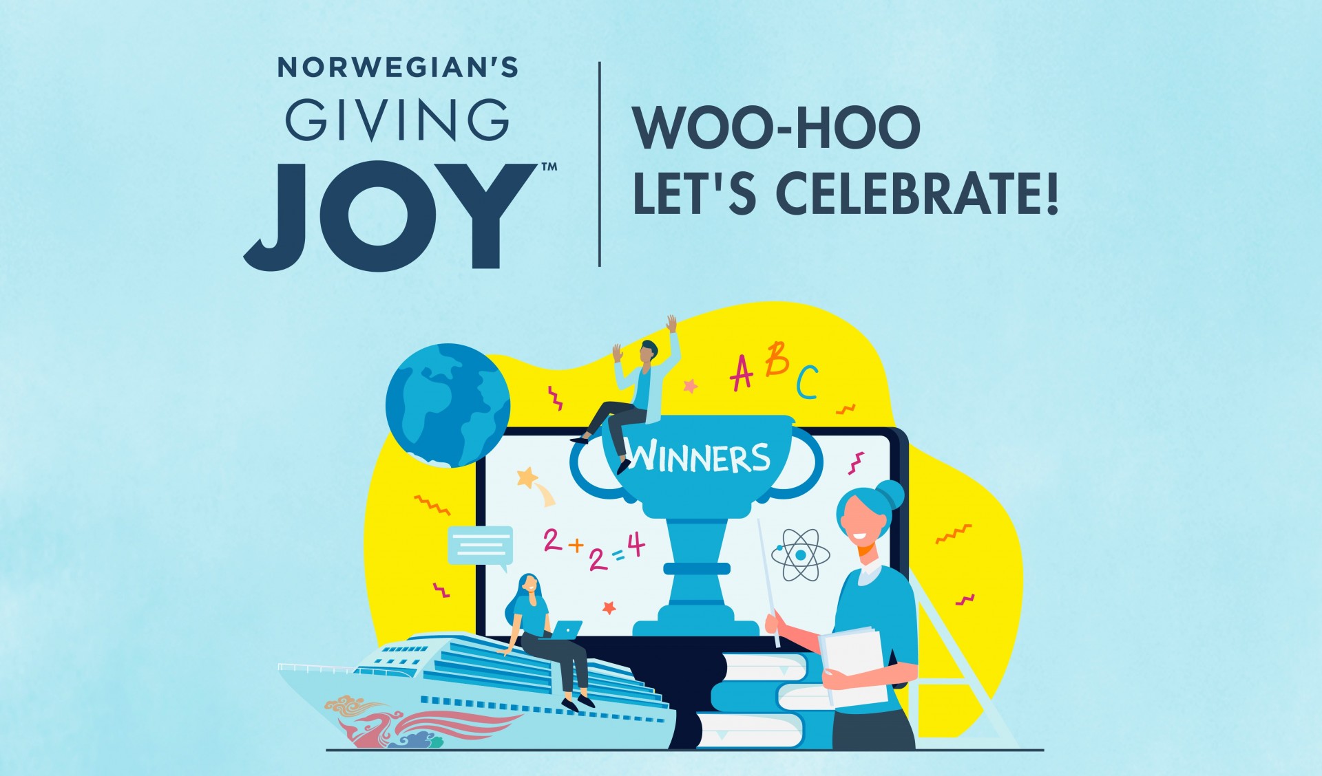 Norwegian Cruise Line Announces ‘Giving Joy’ Winners And Awards $60,000 To Schools Across The U.S.