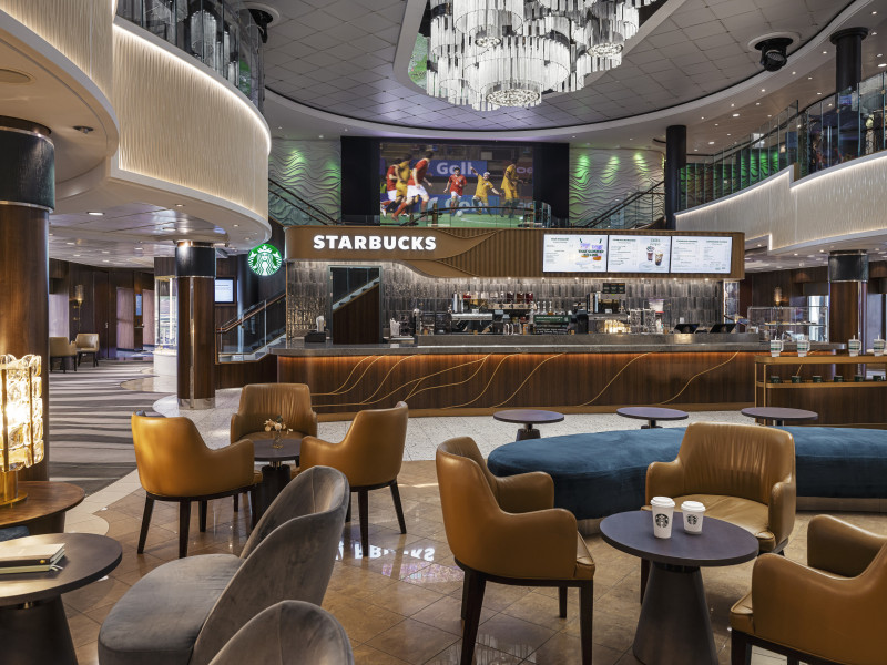 Norwegian Cruise Line has introduced new guest venues aboard Norwegian Jade and Norwegian Gem (Image at LateCruiseNews.com - July 2026)