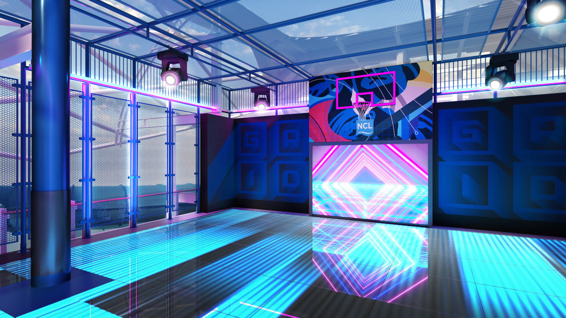 Rendering of The Glow Court