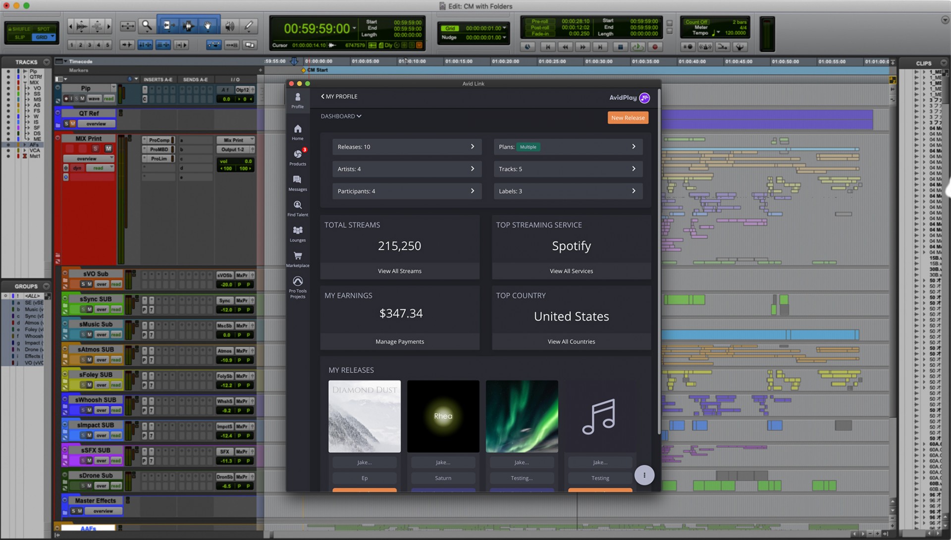 AvidPlay Pro Tools